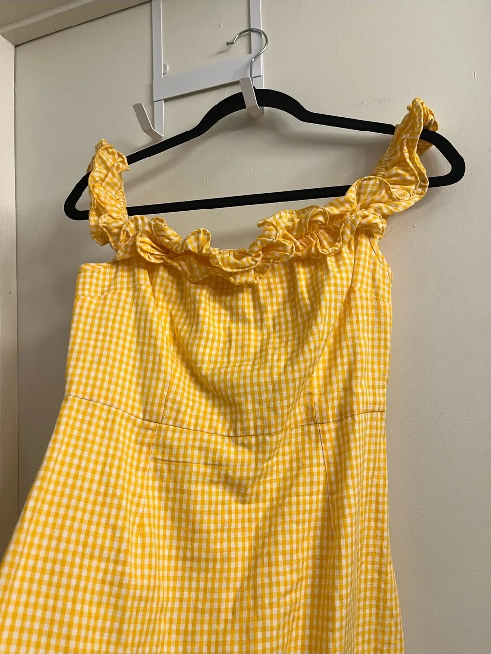Lovers + Friends Dustin Gingham Mini Dress Small - Picture 4 of 13